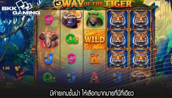 มีค่ายเกมชั้นนำ ให้เลือกมากมายที่นี่ที่เดียว