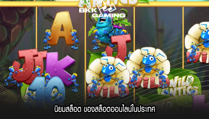 นิยมสล็อต ของสล็อตออนไลน์ในประเทศ