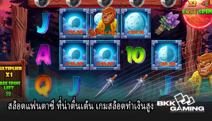 สล็อตแฟนตาซี ที่น่าตื่นเต้น เกมสล็อตทำเงินสูง