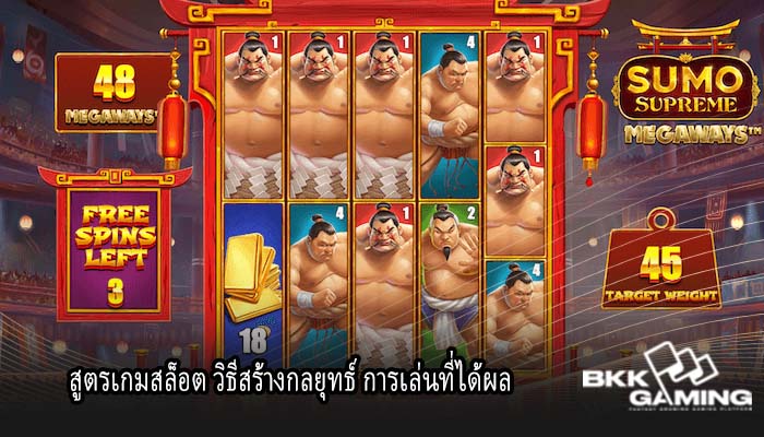 สูตรเกมสล็อต วิธีสร้างกลยุทธ์ การเล่นที่ได้ผล