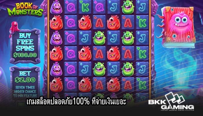 เกมสล็อตปลอดภัย100% ที่จ่ายเงินเยอะ