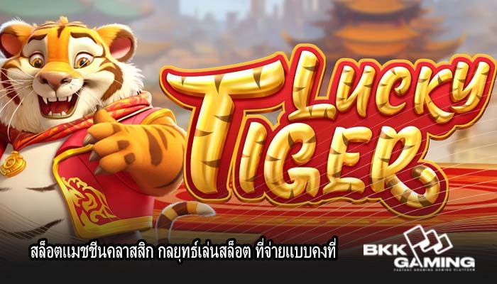 สล็อตแมชชีนคลาสสิก กลยุทธ์เล่นสล็อต ที่จ่ายแบบคงที่