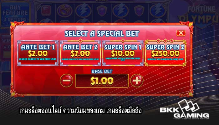 เกมสล็อตออนไลน์ ความนิยมของเกม เกมสล็อตมือถือ